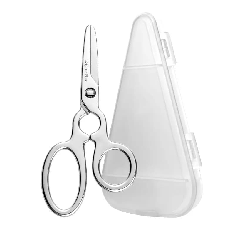 Professional Baby Food Scissors, Removable Stainless Steel Blades, Dishwasher Safe Kitchen Shears for Infant Meals, Home Use