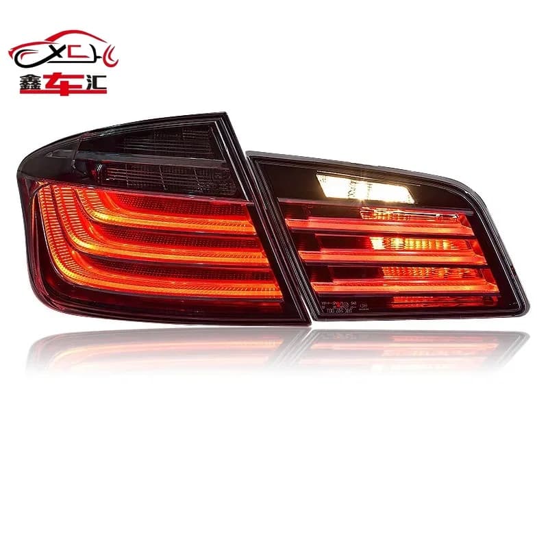 Gruppi Fari LED Anteriori e Posteriori per BMW F10 F18 2010-2017, Luci Fendinebbia, DRL, Freno e Indicatori di Direzione, Plug and Play