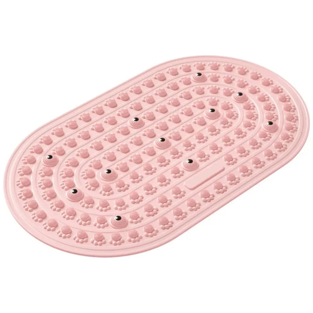Tappetino per Agopressione in Silicone Extra Large e Spesso, Antiscivolo, per Massaggio ai Piedi, Yoga, Jogging e Relax