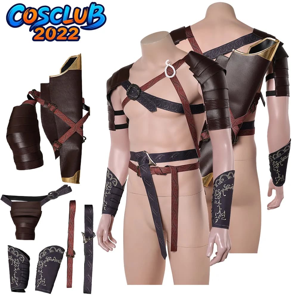 Fantasy Legolas Cosplay Wristband Belt Shoulder Strap Quiver Handguard Costume Accessories Arrow Holder Prop Halloween Carnival