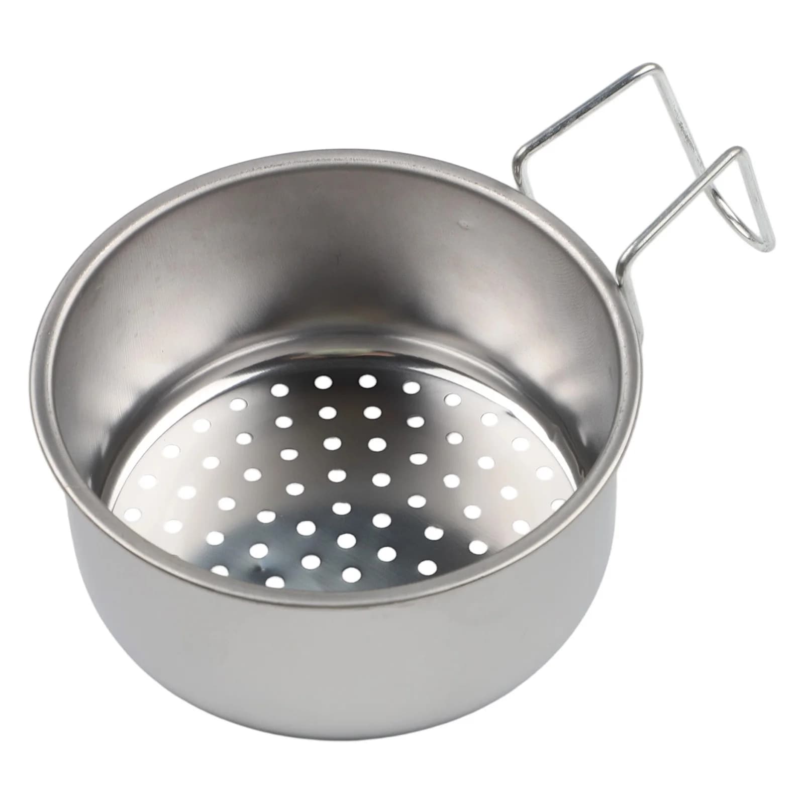Filtro per Lavello in Acciaio Inox 11*11*6cm, Cestello per Rifiuti da Cucina Appeso, Compatibile con Vari Lavelli