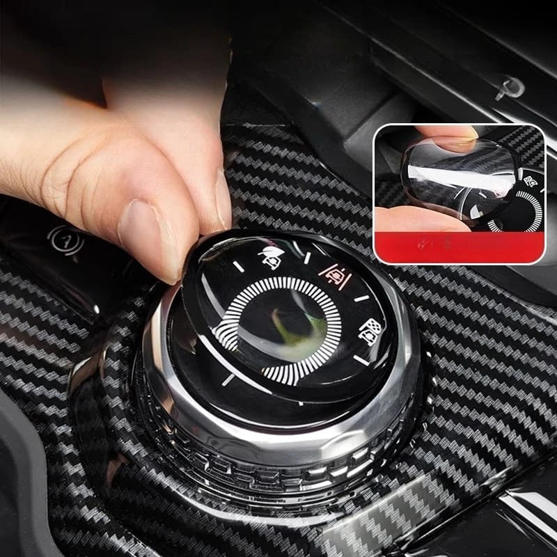 For Jetour Traveller T1/T2 Central control knob, steering wheel button adhesive Interior scratch resistant decorative protection