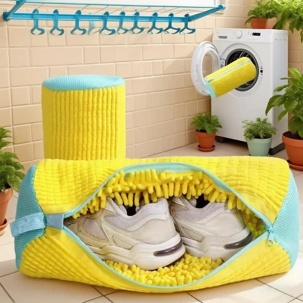 1-4pcs Bedding bag Shoe washing machine Washing net Washing bag Padded net Laundry shoes Home washing machine Washing machine Shoes Bags for drying 1/6PCS