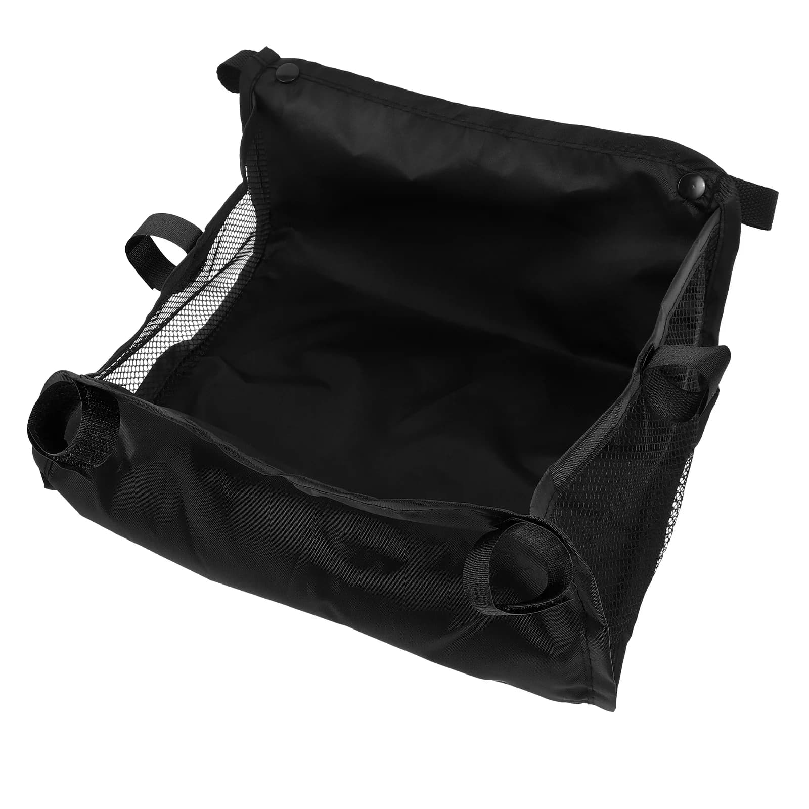 Cestino portaoggetti per passeggino in tessuto Oxford, durevole, organizer inferiore per passeggino, leggero e portatile per lo shopping in viaggio