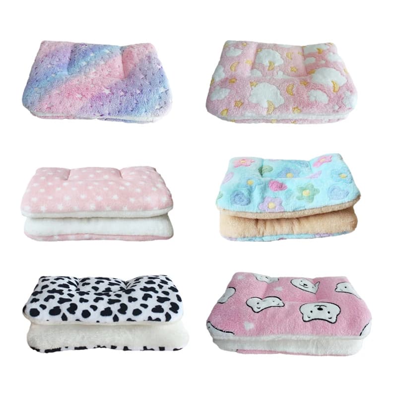 Flanella pet pad dog bed addensato sleeping pad coperta per cani adatta per Chihuahua Labrador puppy kitten small large dog pet rug