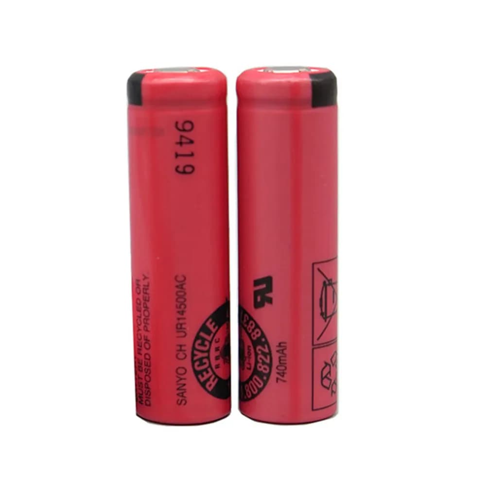 2 Pieces/Lotto Head Lithium Battery UR14500AC 3.7V 740mAh for Electric Brushes Braun Oral B S5 S6 S7 S51, Repair