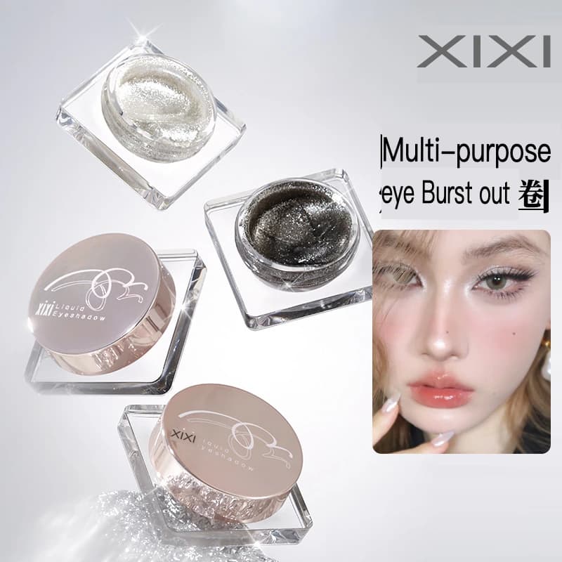 Xixi Continuous Explosion Of Routed Pearls Glitter Crystal Polarized Light Scratching Evidenzia Shade of Silk Kiss Cheap