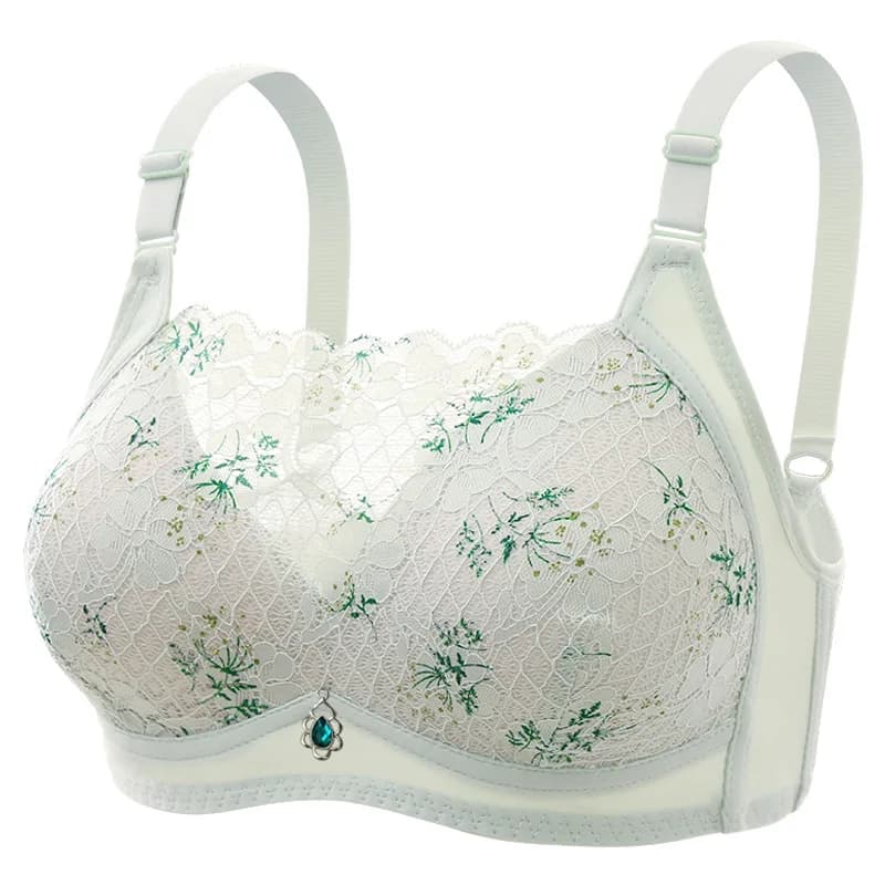 Woman's Brassiere Plus-size Thin Cup Lace Girls Luxury Bra Without Underwire Push-up Sexy Anti-exposure Ladies' Bra Breathable