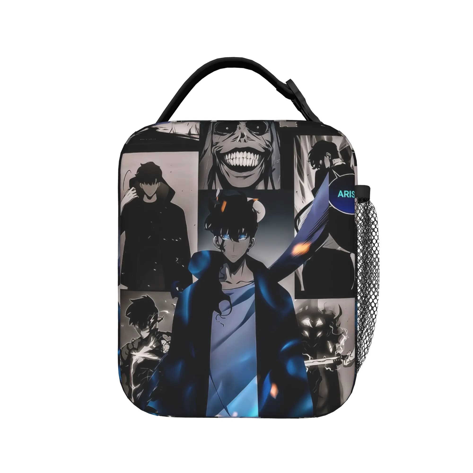 Anime Solo Levelings Thermal Insulated Lunch Bags for Office Portable Food Bag Container Thermal Cooler Lunch Boxes
