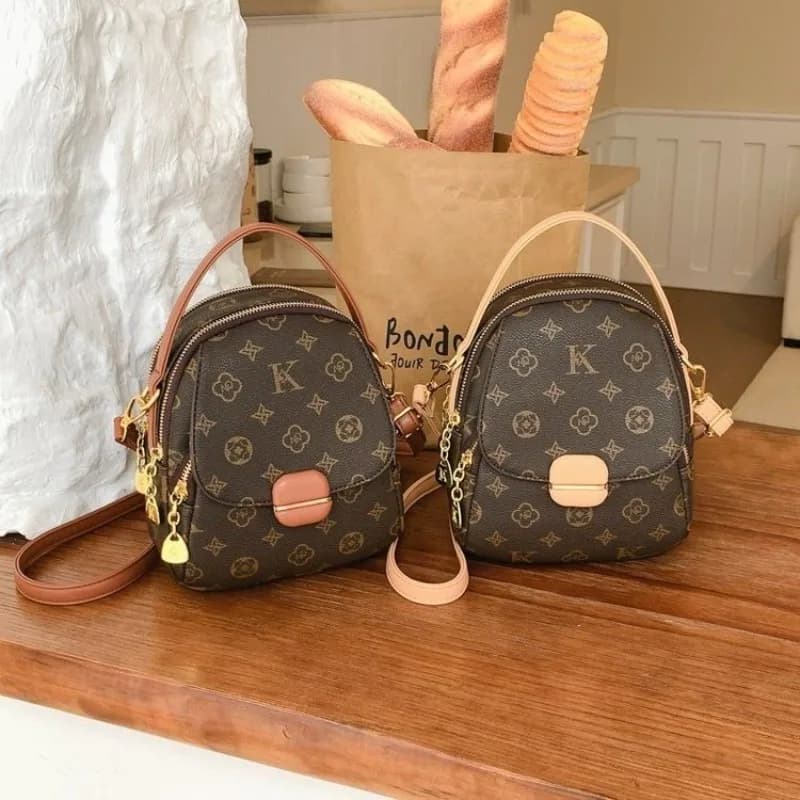 Borsa fasciatoio di alta gamma, borsa a tracolla casual ed elegante con logo a lettere, in pelle, ideale per feste o shopping