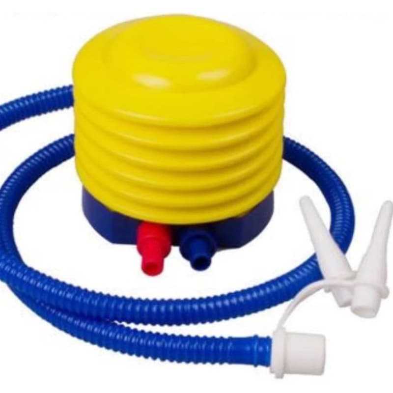 Pompa a pedale Palloncino Salvagente Pompa per pneumatici Uso domestico Gonfiatore a pedale da 4 pollici Gonfiatore per palla da yoga Gonfiatore a pedale Mini Gonfiatore Strumento di gonfiaggio