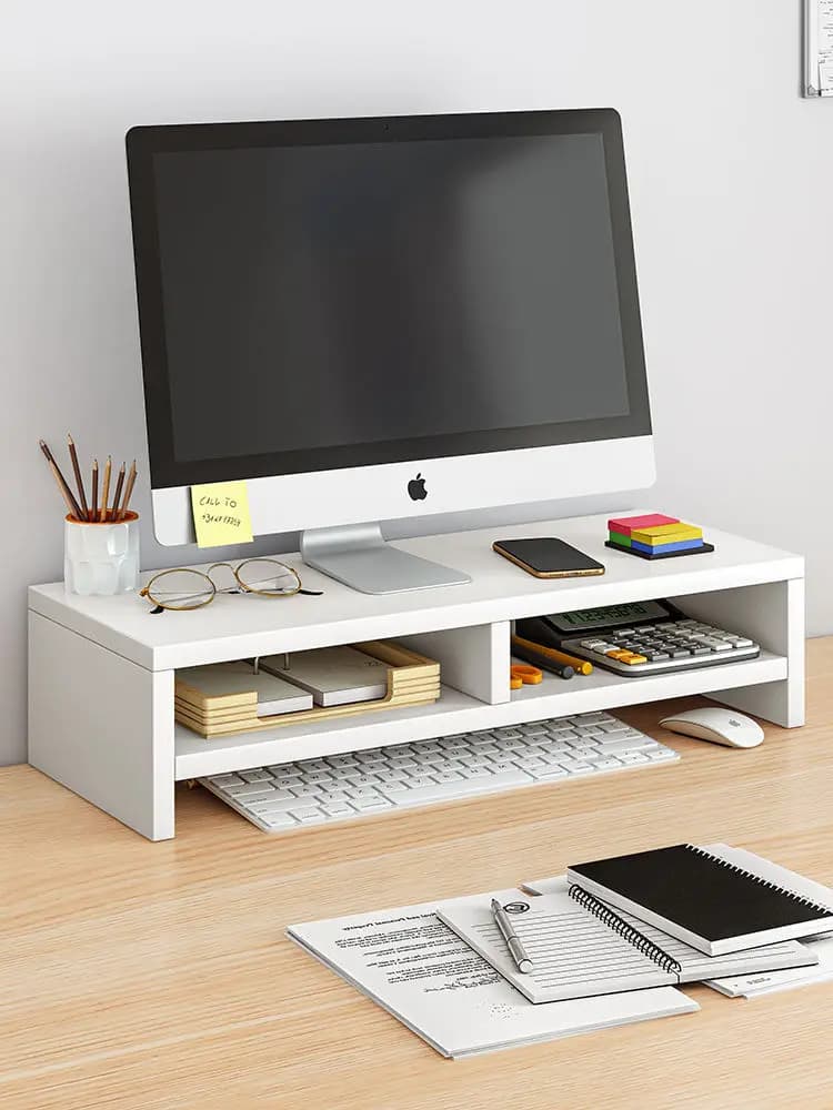 Support for Carrying Monitor, Organizer for Keyboard, Tray Storage, Modern and Simple Uprising, Adult Universal, Denselboard
