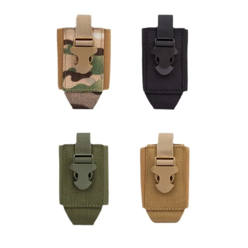 Tattico 40 MILLIMETRI Granata Molle Pouch Radio Fondina Sport All'aria Aperta Escursionismo Caccia Cassa Del Telefono Walkie Talkie Titolare EDC Strumento Marsupio