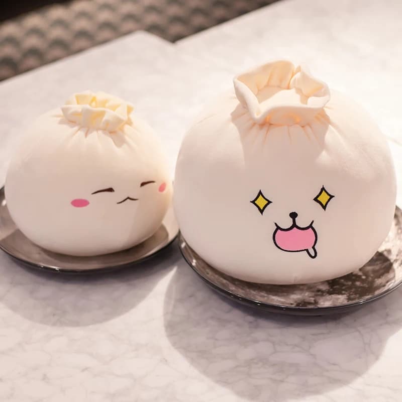 Creativo cinese a forma di panino giocattoli di peluche farciti morbidi gnocchi cuscino cuscino kawaii simulazione cibo bambola regalo per bambini decorazioni per la casa