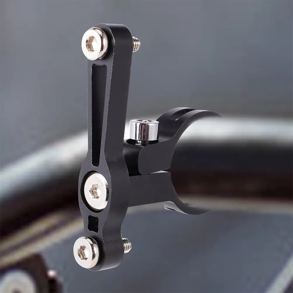 Morsetto convertitore portaborraccia in lega di alluminio per bici da strada e mountain bike, accessorio stabile e facile da installare sul telaio