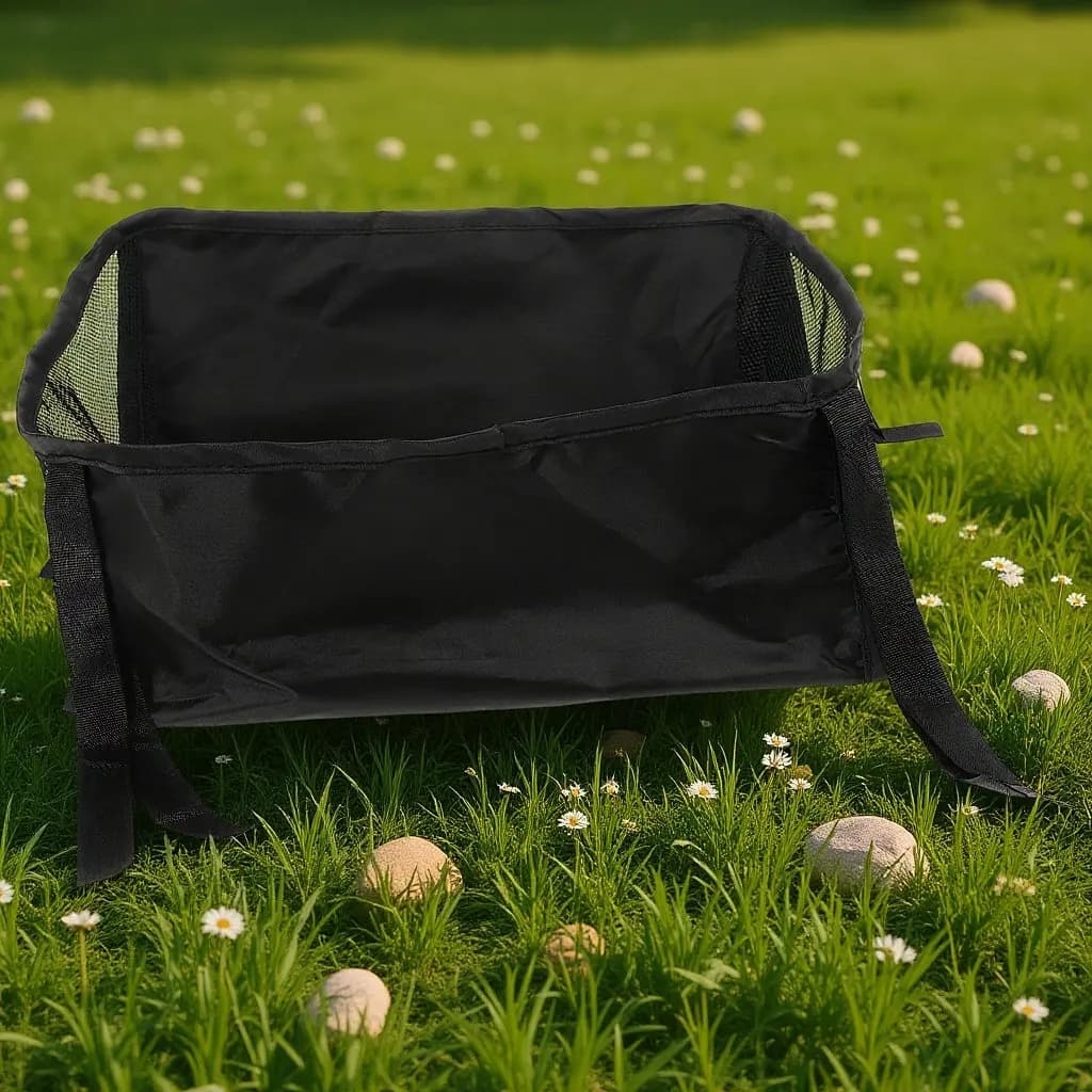 Cestino portaoggetti universale per passeggino, borsa organizer inferiore per passeggino, porta pannolini e biberon, comodo da usare