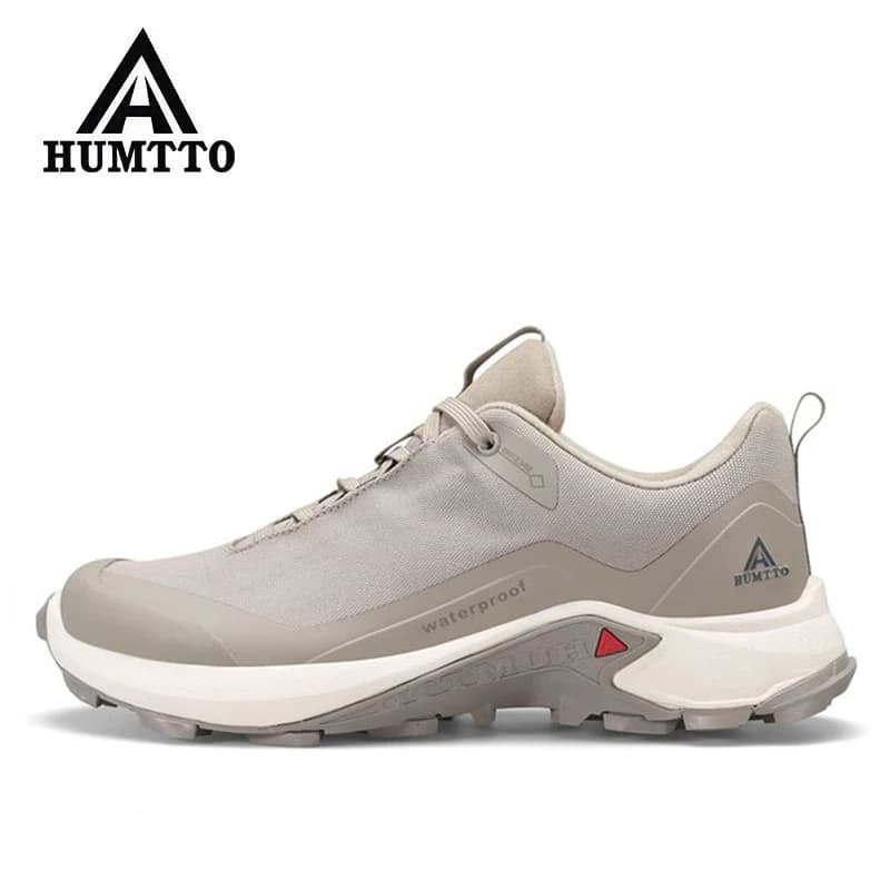 HUMTTO scarpe da Trekking impermeabili per uomo stivali da campeggio traspiranti all'aperto Sneakers da Trekking da montagna stivali tattici da caccia da uomo