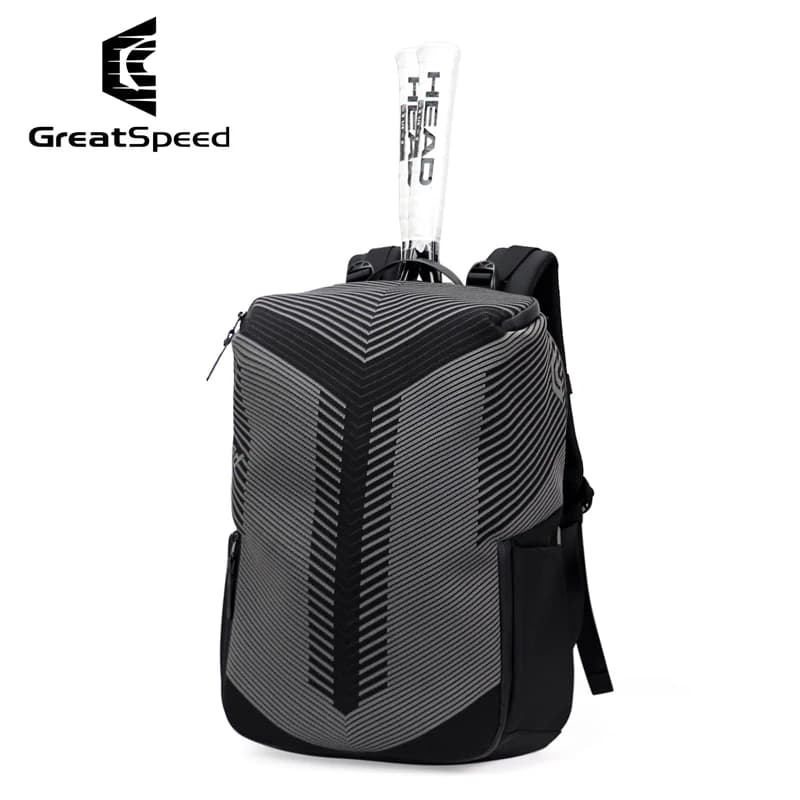 Women's GreatSpeed Tennis Rack Backpack 2R Squash Badminton Pickleball Padel Tennis Bag Portable Tennis Backpack