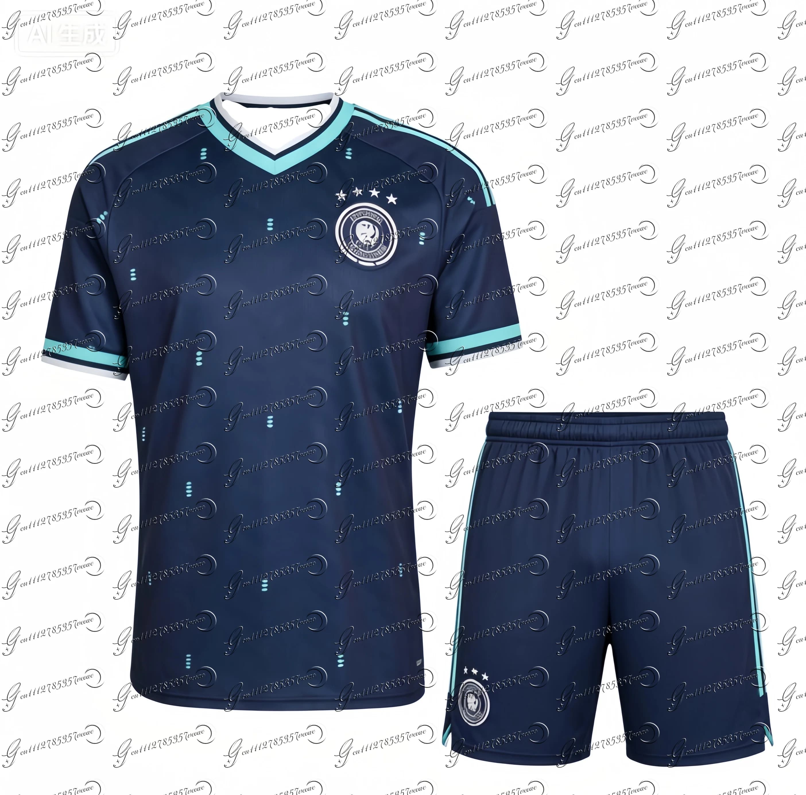 Nuova Maglia da Calcio Trendy 2026 con Stampa Urban Hype, Tessuto Traspirante, Vestibilità Ampia per Allenamento Casual e Set Famiglia