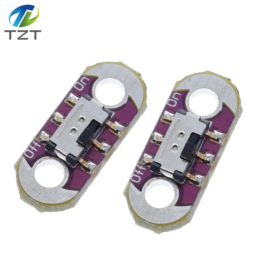 DIYTZT 10/20/50 PZ Nuovo interruttore a scorrimento LilyPad AYZ0202 per Arduino