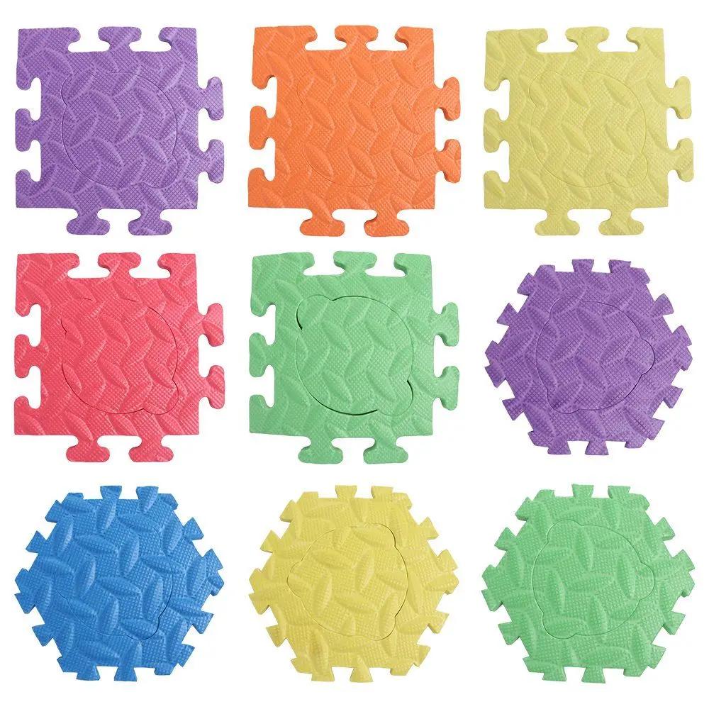 Pulsante di registrazione vocale antiscivolo per animali domestici Tappetino puzzle Dedicato Durevole Addestramento per cani Comunicazione Tappetino Eva Impermeabile colorato