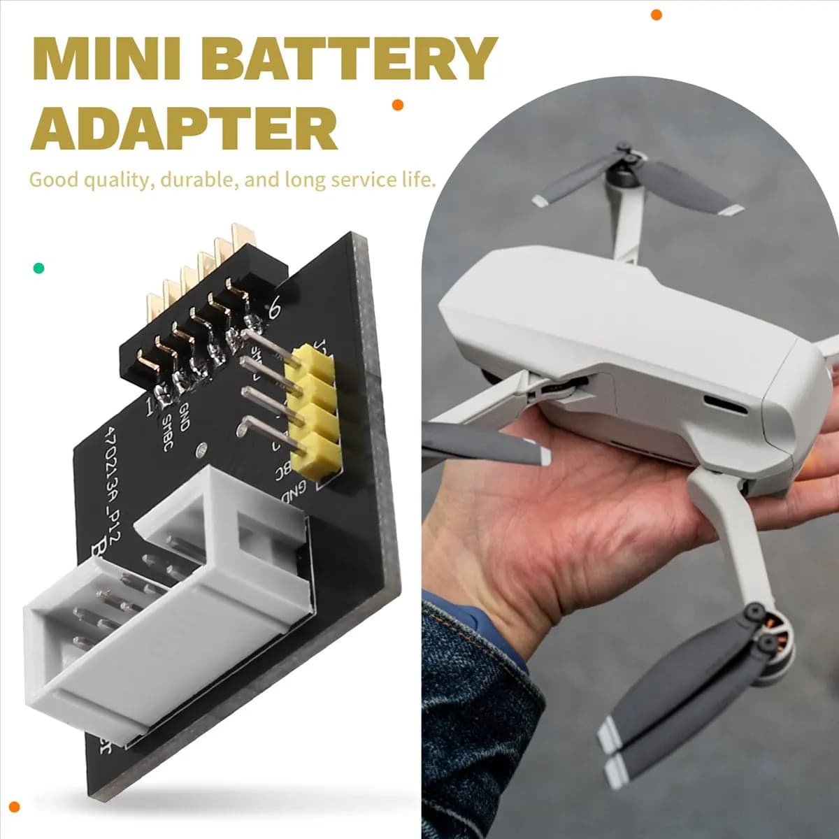 Goodprice For DJI Drone Battery Connector Adapter No Need to Open Battery Connection EV2400 EV2300 Mini/ MINI2 Board