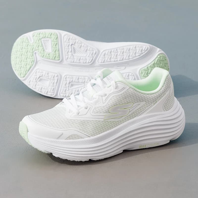 Skechers Women's Sports Shoes for Fitness Training, Walking, Exercise, Cushioning, Wear-Resistant, Lightweight, Breathable Running Shoes 129472-Wmnt