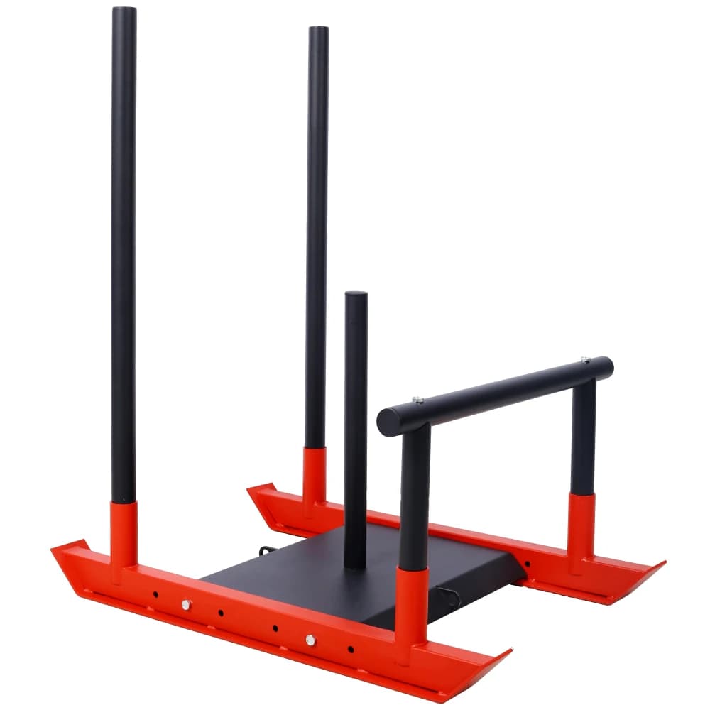 Ye Weight Sled - Fitness & Strength Training Equipment for Muscle Building & Explosive Power, Speed Training, Heavy-Duty, Compatible with 1" & 2" Weight Plates