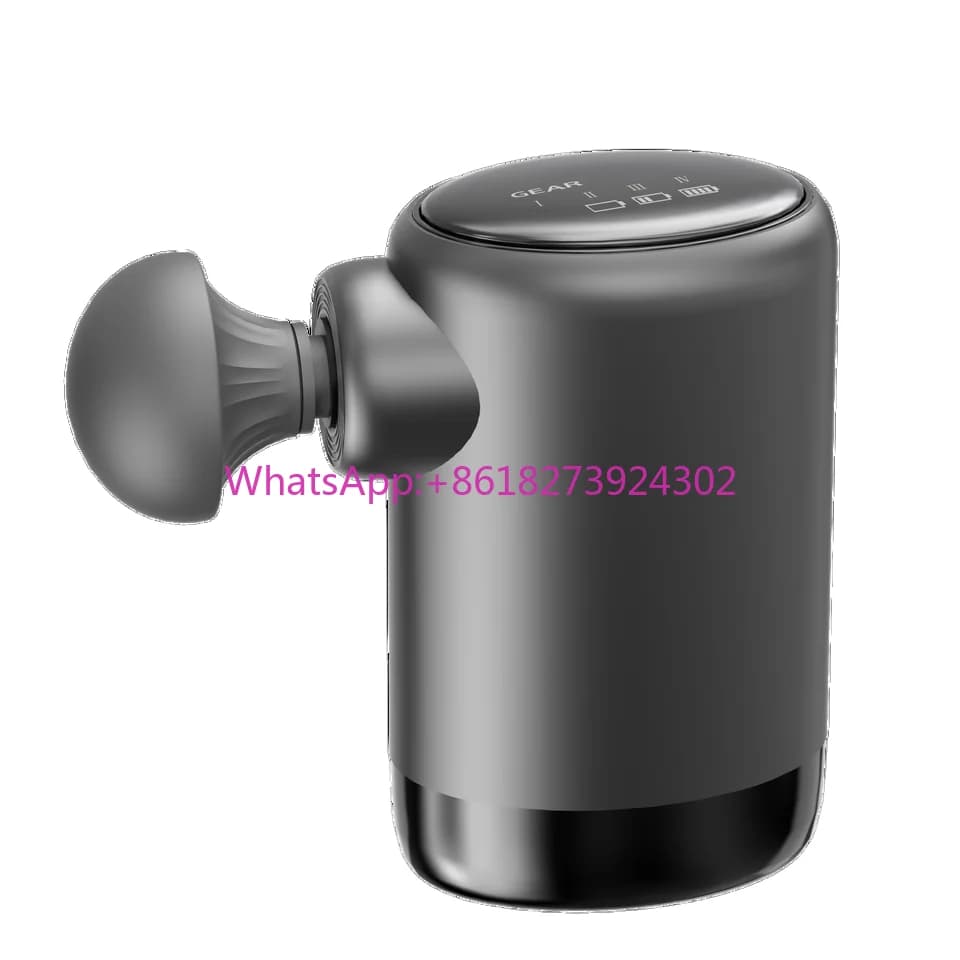Super Mini Massage Pistola Vibration Massage Pistola for heated percussion without wires in aluminium for deep fabrics Mini relaxing muscle massage gun