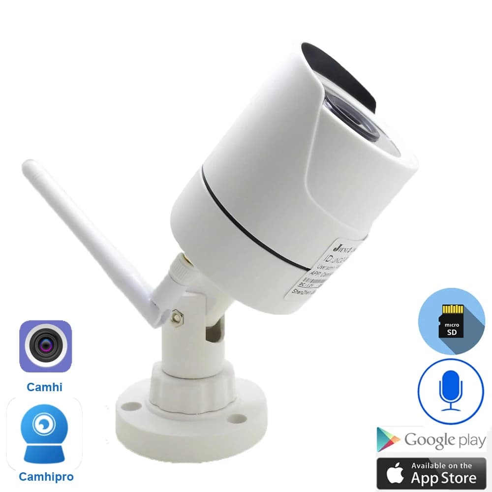 Telecamera bullet WIFI CCTV esterno Video sorveglianza di sicurezza Telecamere IP audio domestiche a infrarossi wireless impermeabili Onvif Camhipro