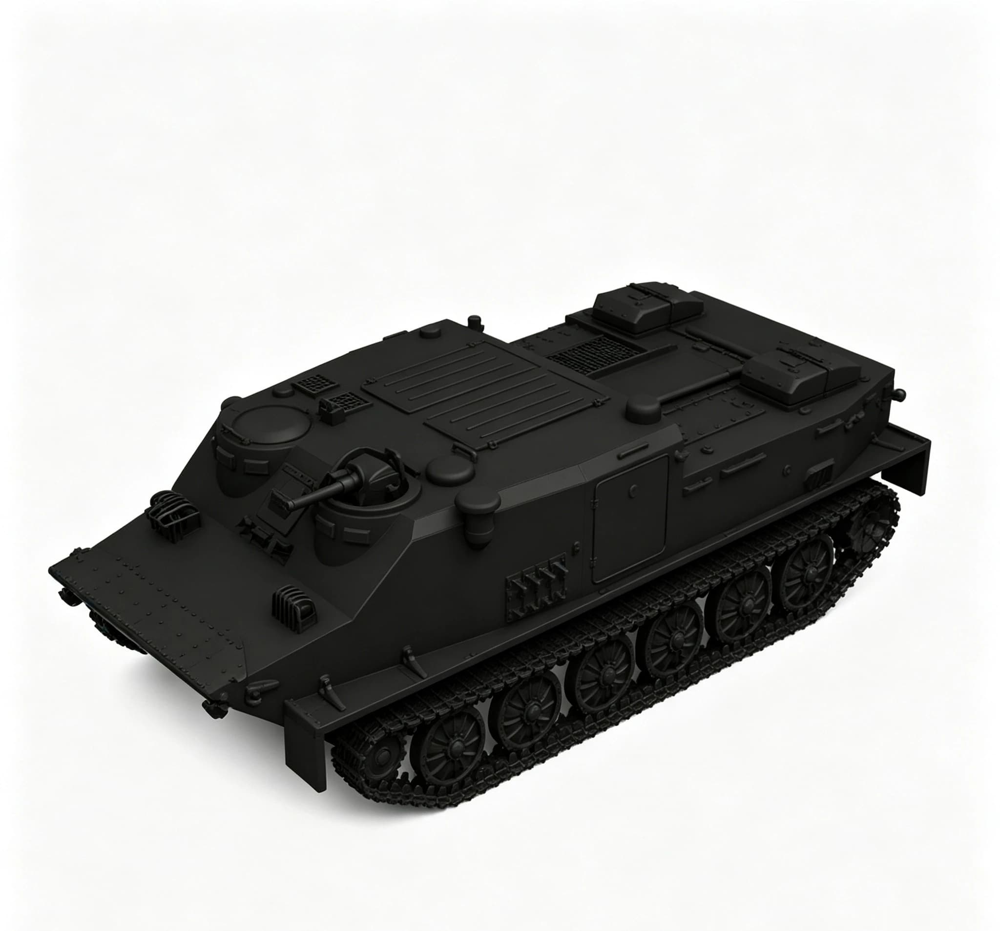 SSMODEL1/72/ 1/100 1/144 1/200 Multi-Scale OT-62A Czechoslovak Coldwar APC Tank Resin Model Kit TSS1440375