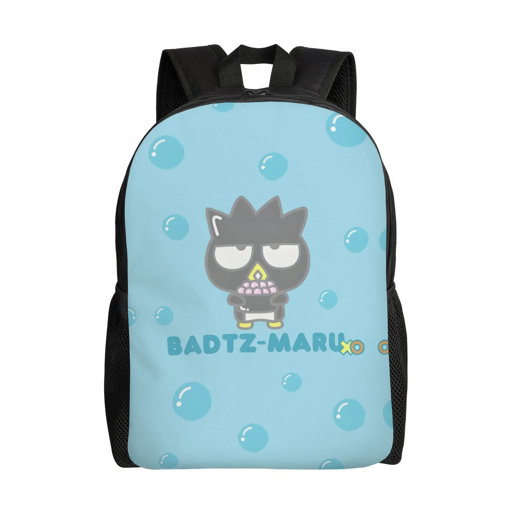 3D Printing B-BADBADTZ Backpacks for Girls Boys Penguin Anime School College Travel Bags Women Men Bookbag Fits 15 Inch Laptop