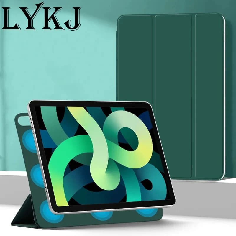Custodia Smart Folio per il nuovo iPad A16 11th 10th Gen Custodia iPad Air M3 M2 11 13 "Air 5 4 Custodia Pro M4 12.9 Mini 7 6 Funda Custodia magnetica