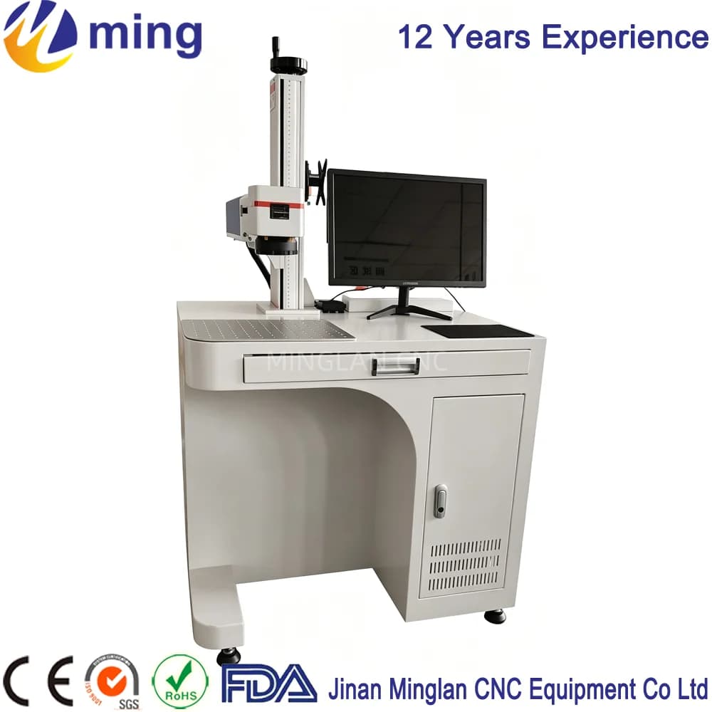 Raycus Genuine Fiber Laser Marking Machine 20W 30W 50W Portable Laser Marking Machine Engraving for Metals