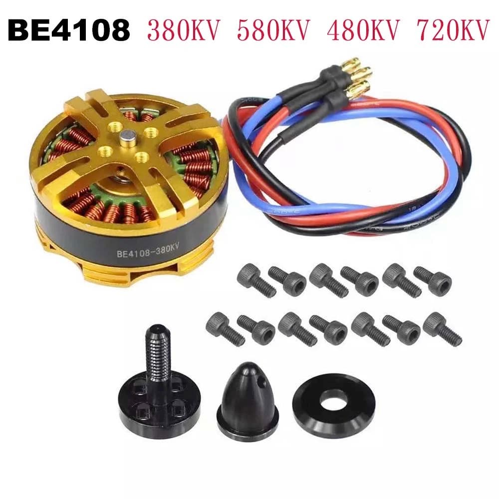 DYS BE4108 motore Multi rotore elicottero parte tarocchi 4108 3-6S 380KV 580KV 720KV tipo di disco Multi rotore motori Brushless parti