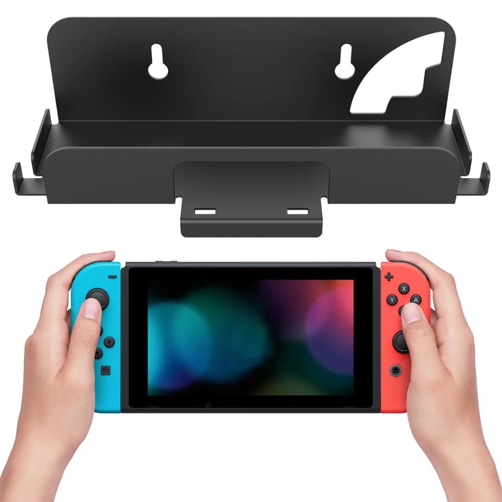 Staffa da parete universale per Host per montaggio a parete con supporto per maniglia del gancio del Controller per accessori per Console di gioco OLED Switch/Switch