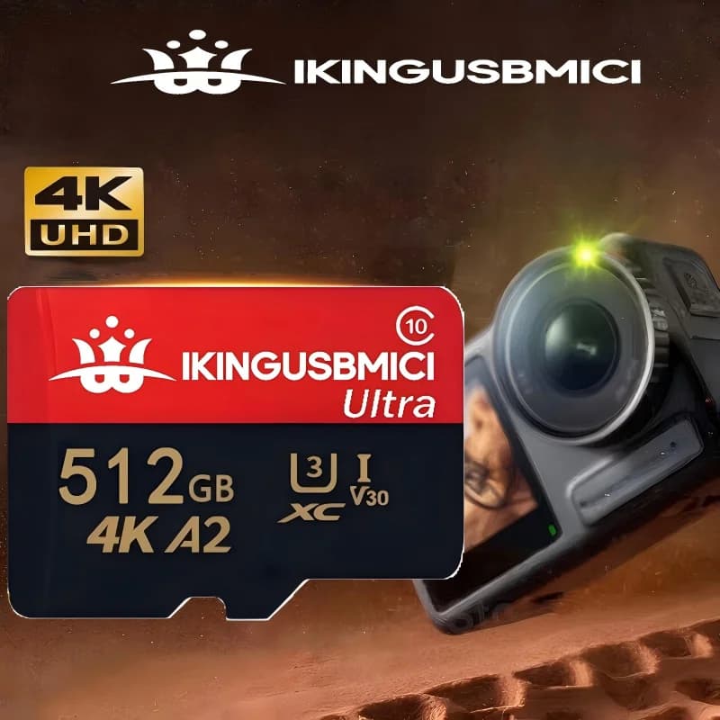 Stable Performance SD Cards Memory Card Micro TF/SD Card TF Cards 32GB 64GB 128GB 256GB A2 for Laptop Action Camera Drone