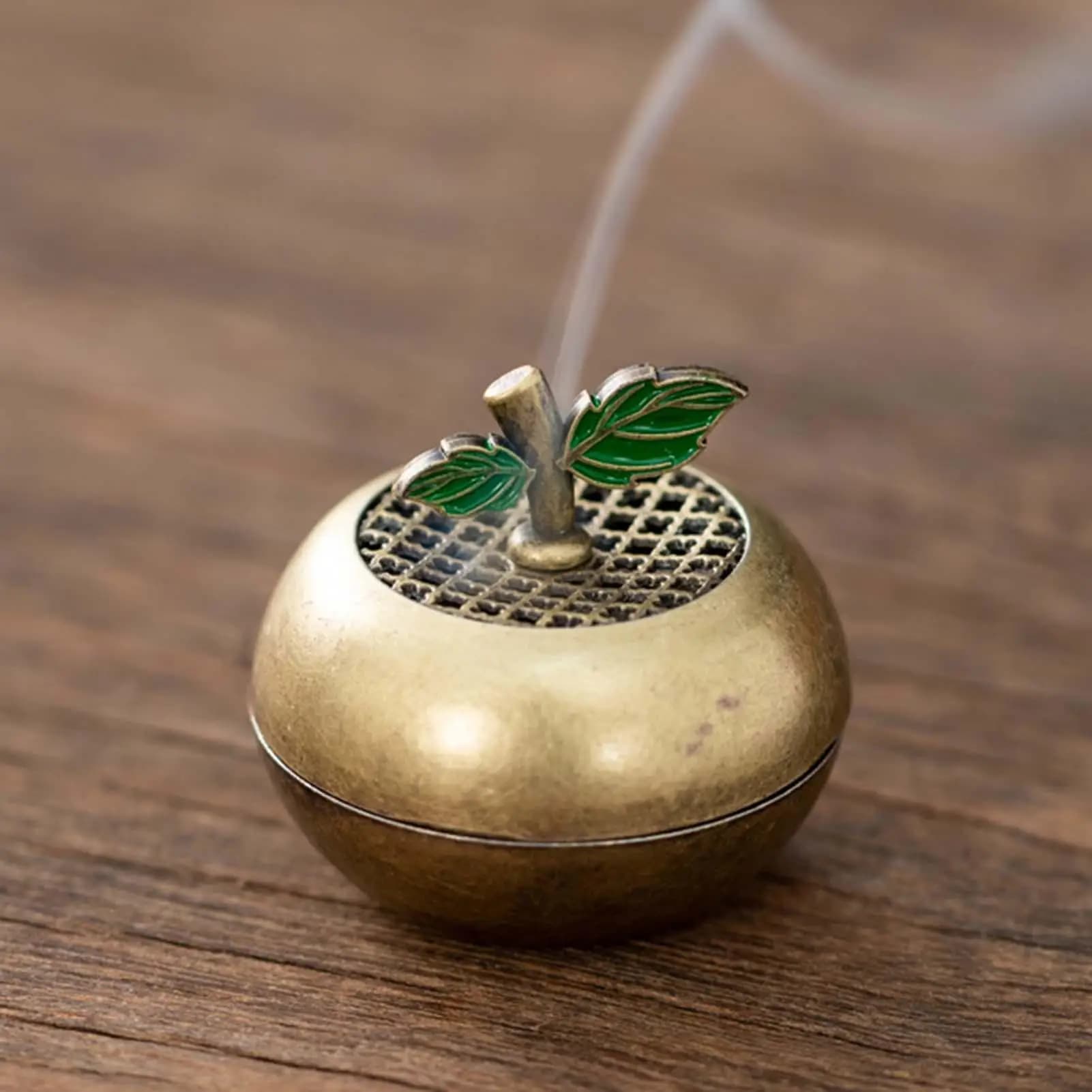 Nuovo design cinese Bruciatore di incenso incensiere Incenso Creativo a forma di frutta Bruciatore di incenso Decorazione della stufa per aromaterapia domestica