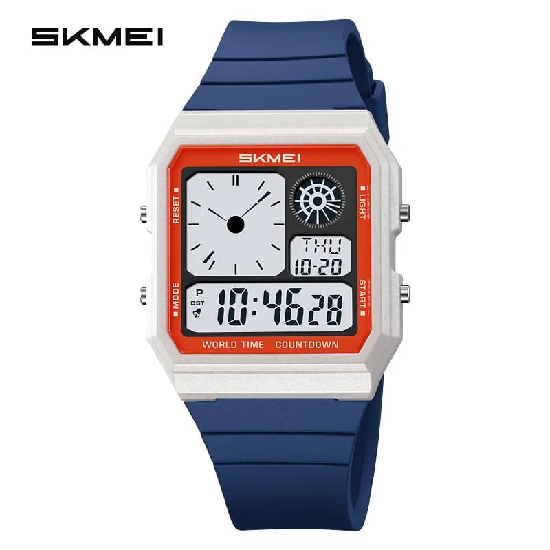 SKMEI 2347 Moda Sport Tempo Estivo Maschio Femmina Studenti Impermeabile Puntatore Simulato Esterno Orologio Elettronico reloj hombre