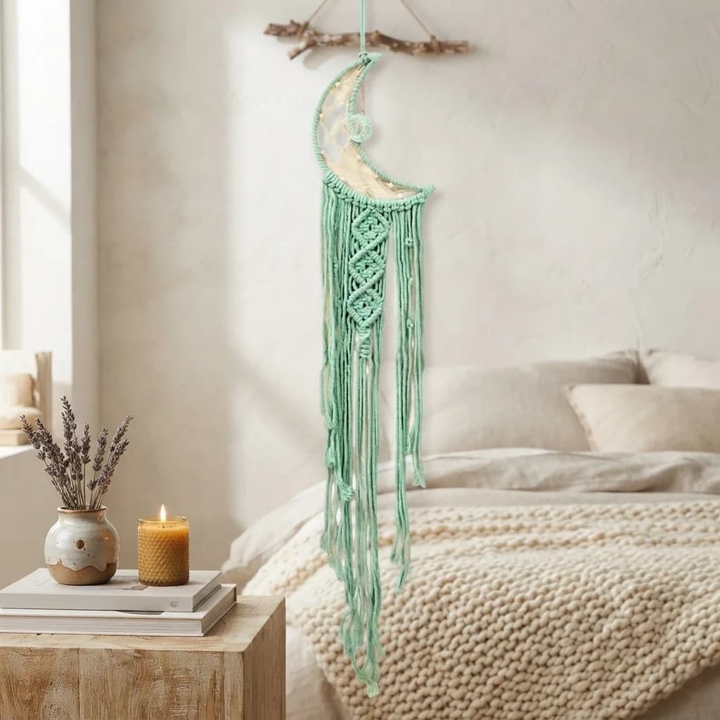 Moon Tapestry Woven Tapestry Dream Catcher Wall Carpet Hotel Indoor Wall Decoration Wall Decoration and Hanging Decorations