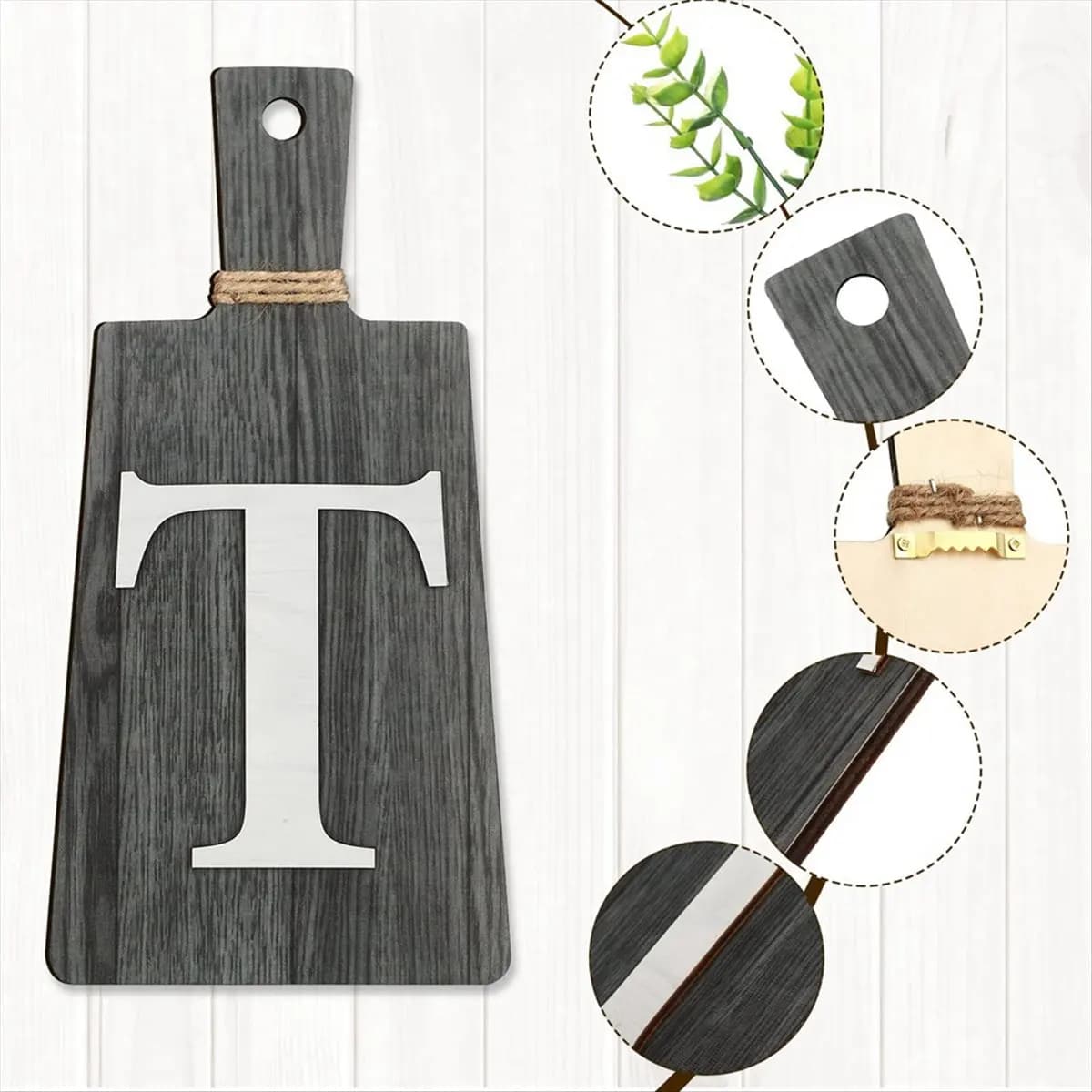 Set of hanging signs for the kitchen BHBL, wall decoration with fork and spoon, B