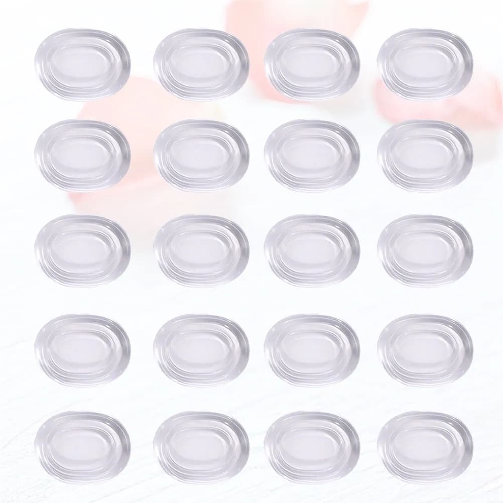 20 Pezzi Pad Mute Professionali per Rullante, Smorzatori in Gel Resistenti per Batteria e Piatti, Facile Rimozione Senza Residui