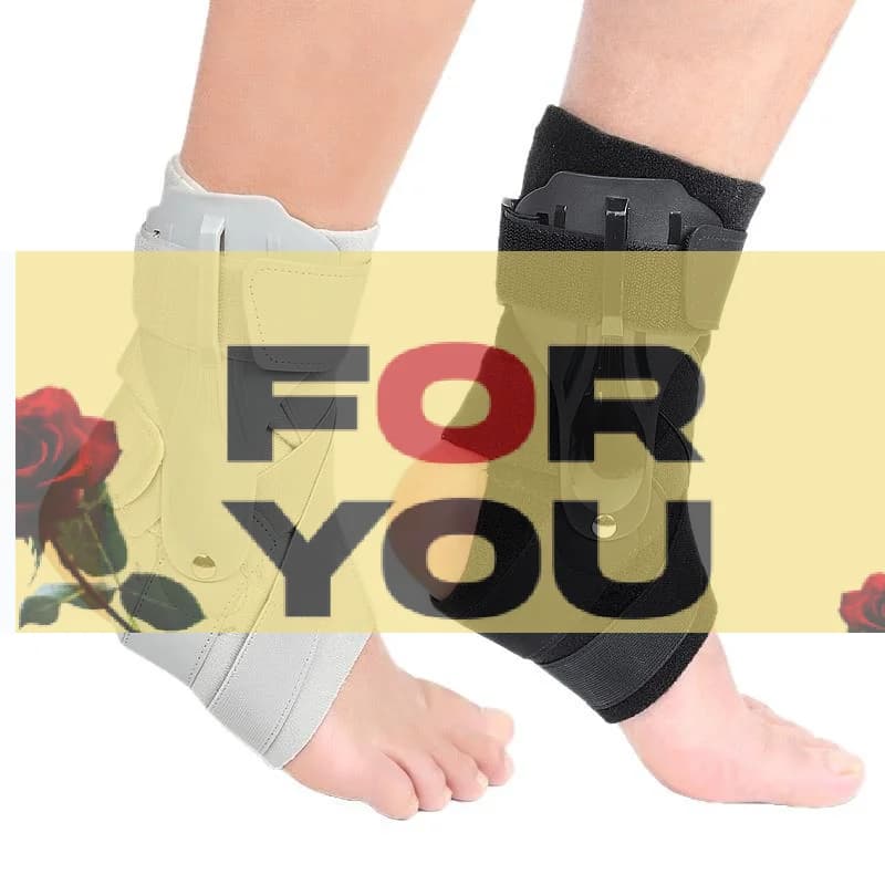 【OD】1 pezzo di tutore per caviglia per distorsioni, tutore di supporto per caviglia con stabilizzatori laterali per uomo e donna, stabilizzatore per caviglia