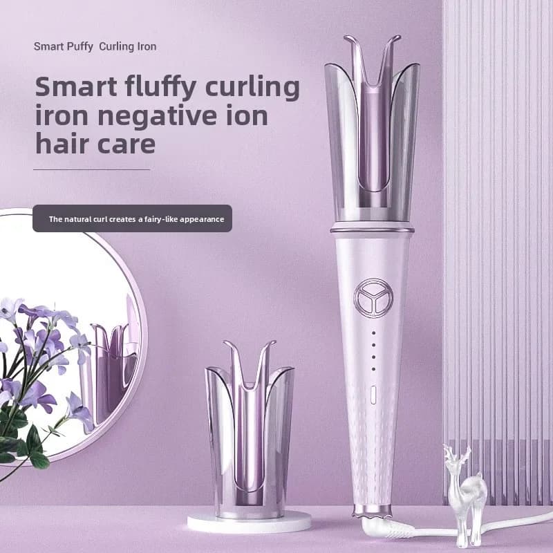 Iron Arricciacapelli Automatic 28mm Bestseller, Anti-Permanent, with Negative Ions, Big Effect, Not Damaging Hair