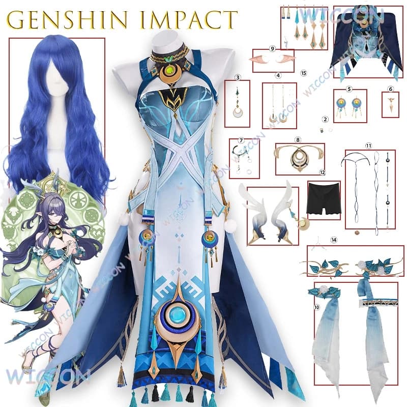 Dunayskiy@Genshin Impact Lauma Lawrence Cosplay Costume Set Adjustable Breathable Souls Game Character Halloween Shoes Ch