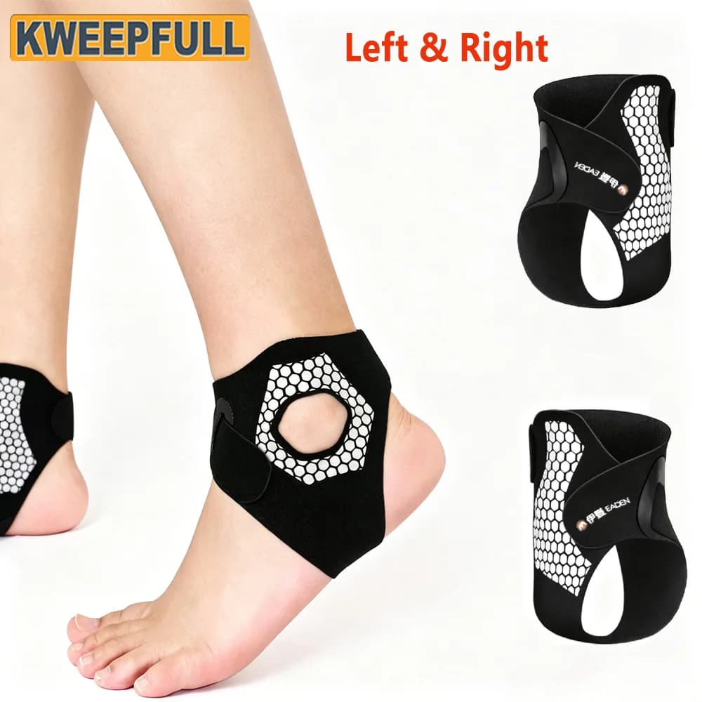 1Pcs Ankle Joint Protective Sleeve,Lightweight Compression Support, Reliable Fixation To Avoid Ankle Sprains and Tendon Injuries