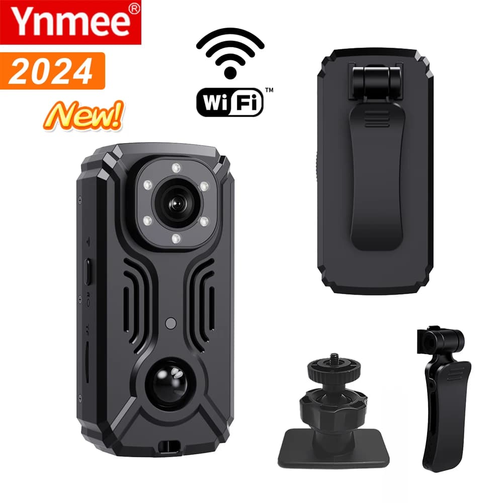 Ynmee-MD37 Mini camera Wifi IR-CUT Night vision DVR Miniature camera Pocket Police Body Cam PIR Bike cameras Sport DV Webcam