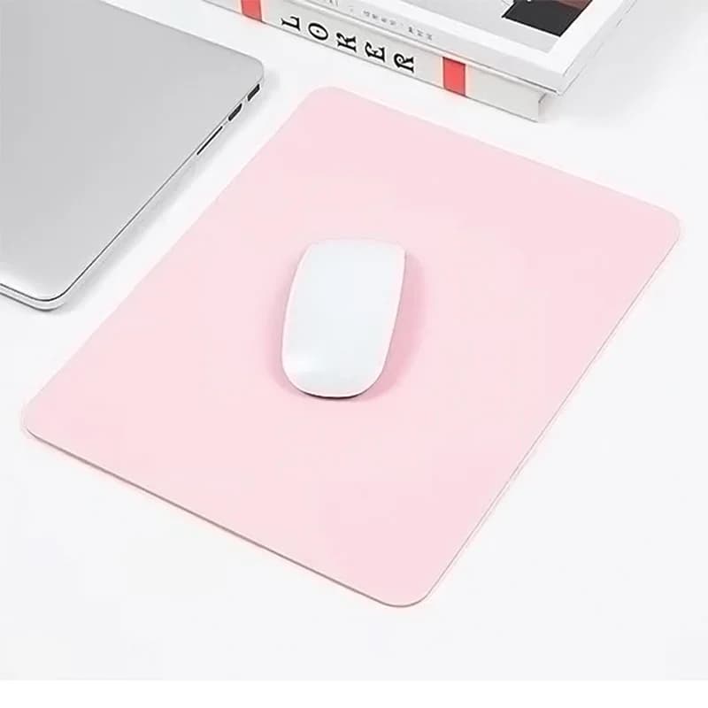 Tappetino per mouse piccolo in PU Tappetino per mouse in pelle da gioco antiscivolo Tappetino per mouse impermeabile antigraffio facile da pulire per PC portatile desktop