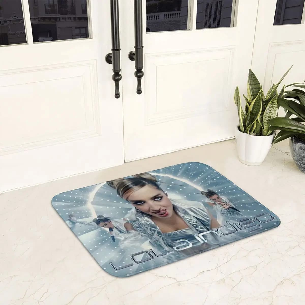 Spagnolo Lola Indigo Zerbino antiscivolo Tappetino Lavabile Tappeto per ingresso cucina Tappetini poggiapiedi camera da letto di casa