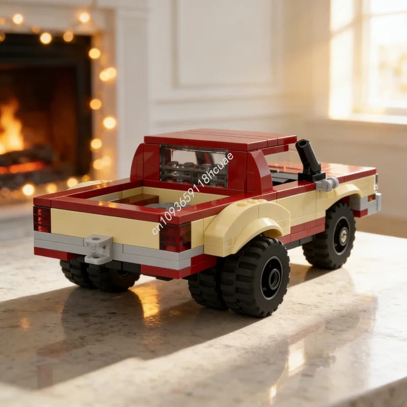 162 Pezzi MOC MOD Forded F Wonderbrickz, Modellini di Auto in Blocchi da Costruzione, Giocattoli Creativi, Regalo di Natale Educativo